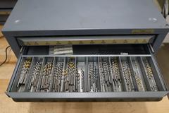 Huot Number Wire Guage Drill Index 5 Drawer