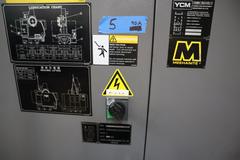 YCM Model XV Series 1020A 3-Axis CNC Vertical Machining Center, 10K Spindle, 24 Station SMTC, Chip Auger