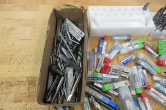 Cutting Tools, Carbide and HSS, New and Used, Drills, Taps, End Millls, Inserts