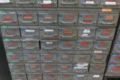 Equipto 90 Drawer Index w Contents Large Assortment