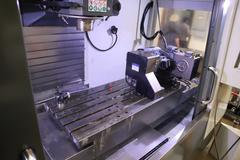 Haas VF-4SS 5-Axis CNC Vertical Machining Center,  12K RPM Spindle, 30 Station SMTC, TSC, Probing, Chip Auger, 4th and 5th Axis Drives with Haas TR-200Y Trunnion Table- NEW 2018