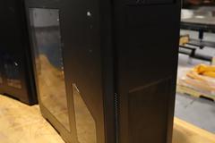 Intel Core I9 Desktop And Empty Computer Case