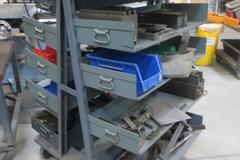  Heavy Duty Storage w (11) Adjustable Shelves w Contents of Dies and MORE!