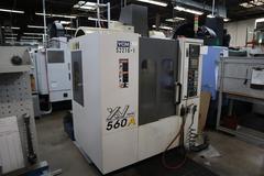 YCM Model XV560A 3-Axis CNC Vertical Machining Center, 10K RPM Spindle, 20 Station Side Mount ATC