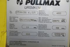 Pullmax Ursviken Model Optima 200 4.1/3.15 220 Ton CNC Press Brake W Cybelec DNC 900 Control