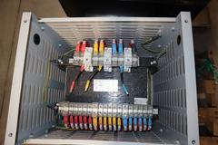 Bando Electronics Transformer, Primary 240,380,400,415,440,480V, Secondary 200-220V, **Missing Top Panel**