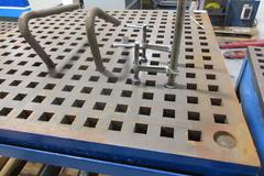 Weldsale Co. 5’ x 5’ Welding Table Platen and Assorted Tooling