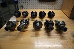 CT 40 Taper Tool Holders (10) ER16 Collet Holders
