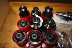 Parlec, Rego-Fit & More - Assorted BT-40 Tool Holders, Mainly Ridged Endmill Holders 