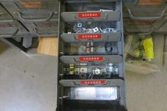 Equipto 90 Drawer Index w Contents Large Assortment