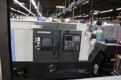 Doosan Puma 2100SY CNC Lathe, Live Milling, Y-Axis, Sub-Spindle, C-Axis Main and Sub, Chip Conveyor, Parts Catcher, Conveyor