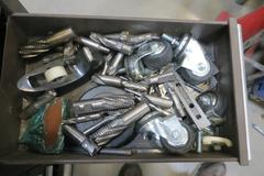 Kennedy 15 Drawer Rolling Tooling Cabinet with Contents