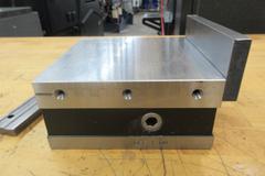 Permanent Magnetic Chuck, 6"x6" Square, Manual Lever Operated