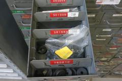 Equipto 90 Drawer Index w Contents Large Assortment