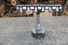 Hexagon 7.10.7 SF Coordinate Measuring Machine with TesaStar-111 Probe Head, 6-Position Styli Rack with assort Styli, Grid Plate and MORE! 