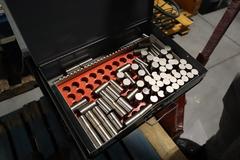 HUGE Pin Gage Set In Metal Case .061-1" Incomplete