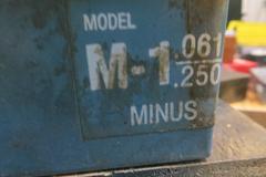 Meyer M-1 Minus Pin Gauge Set 0.61-.25