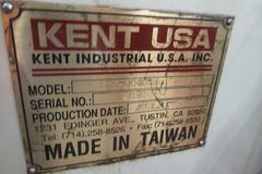 Kent SGS-2040HD 20" x 40" 3-Axis Automatic Hydraulic Surface Grinder with Incremental Downfeed, Over-the-Wheel Dresser