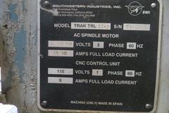 Southwest Industries Trak TRL 1745P CNC Engine Lathe