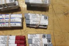 Solid Carbide Cutters, End Mills, Drills, Key Cutters, Chamfer Cutters, Various Brands, Small Diameters 1/8-1/4" Shanks