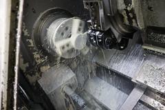 Okuma LB15 II CNC Lathe Turning Center, OSP700L CNC, 12 Station Turret, Tailstock, 8" Chuck, Chip Conveyor