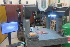 Hexagon 7.10.7 SF Coordinate Measuring Machine with TesaStar-111 Probe Head, 6-Position Styli Rack with assort Styli, Grid Plate and MORE! 