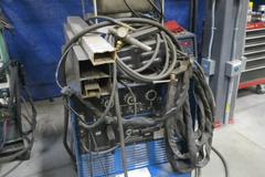 Miller 330ST Aircrafter Constant Current AC/DC Welder w ITW Cooling Systems Chiller