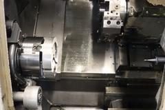 Daewoo Lynx 200LC CNC Turning Center, 8" 3-Jaw Chuck, 10 Station Turret, Tool Presetter, Tailstock, Chip Conveyor, Parts Catcher