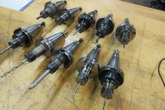 CAT40 Tool Holders, ER16 Collet Type, Various Brands