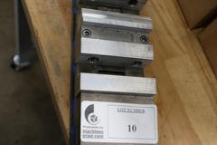 Kurt DL430 4" Machine Vise, Double Lock, Aluminum Jaws