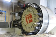 Haas VM-3 CNC Vertical Machining Center w 4th & 5th Axis Brushless Drives, 24+1 ATC, Chip Auger - New Haas Control Installed in 2018