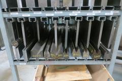 Press Brake Dies on Portable Rack w Contents