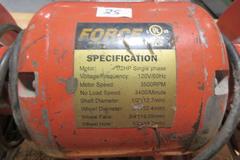 Force International 6" Double End Bench Grinder