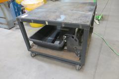 Heavy Duty Cart, 2 Shelves, AND Contents