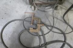 Miller XMT 304 CC/CV Multiprocessor Welder W Miller S52A Continuous Feed On Adjustable Boom