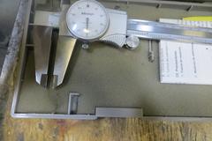 Mitutoyo 12"  Caliper, Starrett 6" Caliper with Case - .001