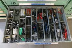 Heavy Duty Cabinet 13 Drawer Cabinet and Contents