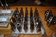 MST & OSG Slimline 2-Peice Modular Heat Shrink Holders & Bases w/ BT40 Holders & MST P40T-1 Pull Studs