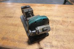 Pneumatic 3" Drill Vise on Steel Mounting Plate