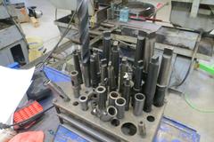 Assortment of Large Drills In Rack