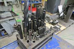 Assortment of Large Drills In Rack