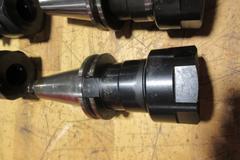 CAT40 Kennametal TG100 Collet Tool Holders and Assorted ER Collet Tool Holders
