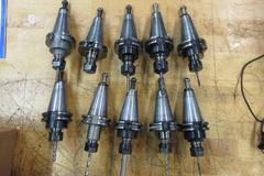 CAT40 Tool Holders, ER16 Collet Type, Various Brands
