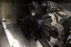 Daewoo Lynx 200LC CNC Turning Center, 8" 3-Jaw Chuck, 10 Station Turret, Tool Presetter, Tailstock, Chip Conveyor, Parts Catcher