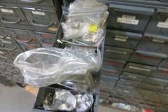 Durham 84 Drawer Index w Contents of Hardware