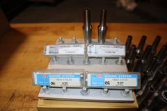 MST & OSG Slimline 2-Peice Modular Heat Shrink Holders & Bases w/ BT40 Holders & MST P40T-1 Pull Studs