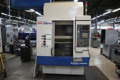 Daewoo Doosan 320/40 CNC Vertical Machining Center with 2 Station Pallet Changer, 12,000 RPM Spindle, 14 Station Rotary Turret, Chip Conveyor