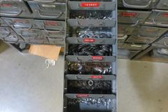 Equipto 90 Drawer Index w Contents Large Assortment