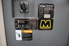 YCM Model NSV102A CNC Vertical Machining Center, 12K Spindle, 30 Station Side Mount ATC, Chip Conveyor