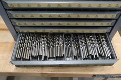 Huot Number Wire Guage Drill Index 5 Drawer